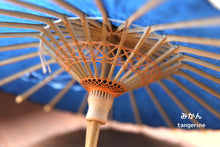 画像をギャラリービューアに読み込む, まめ和傘【郡上本染 鮎】(糸かがり各色)