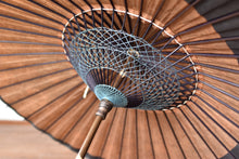 画像をギャラリービューアに読み込む, 日傘【月奴 柿渋×黒】