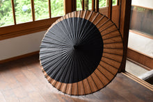 画像をギャラリービューアに読み込む, 日傘【月奴 黒×柿渋】