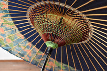 画像をギャラリービューアに読み込む, 蛇の目傘【月奴 紺×山山カラフル】
