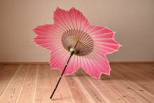 画像をギャラリービューアに読み込む, 即納|日傘【桜和傘ソメイヨシノ(麻の葉・七宝)】