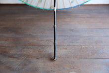 画像をギャラリービューアに読み込む, 日傘【月奴 水色×藍の葉】