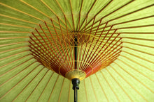 画像をギャラリービューアに読み込む, 蛇の目傘【グリーン】