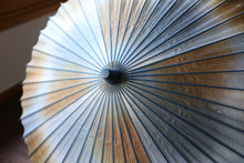 画像をギャラリービューアに読み込む, 日傘【網代 かすみ染め ブルーブラウン】(ココアブラウン)(女竹)