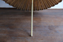 画像をギャラリービューアに読み込む, 日傘【網代 柿渋染(黒柿)】(ブラック)(女竹)