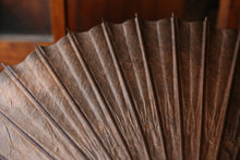 画像をギャラリービューアに読み込む, 日傘【網代 柿渋染(黒柿)】(ブラック)(女竹)