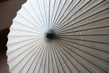 画像をギャラリービューアに読み込む, 日傘【網代二重張 刷毛染 水色】(女竹)