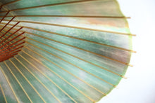 画像をギャラリービューアに読み込む, 蛇の目傘【かすみ染め(グリーン系)】