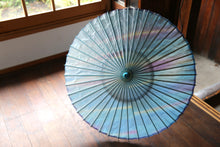 画像をギャラリービューアに読み込む, 日傘【二重張 胡粉×ぼかし染(ブルーパープル)】