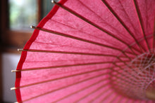 画像をギャラリービューアに読み込む, 日傘【二重張 胡粉×赤】