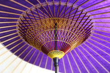 画像をギャラリービューアに読み込む, 蛇の目傘【月奴 紫×七夕】 - 和傘CASA