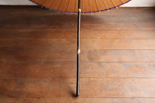 画像をギャラリービューアに読み込む, 日傘【二重張 透かし文様「麻の葉」×柿渋】(ラベンダー)