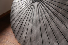 画像をギャラリービューアに読み込む, 日傘【二重張 重ね染め(黒)×柿渋鉄】(ブルー)