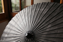 画像をギャラリービューアに読み込む, 日傘【二重張 重ね染め(黒)×柿渋鉄】(ブルー)