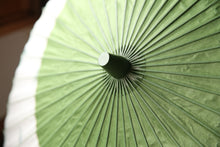 画像をギャラリービューアに読み込む, 日傘【月奴 緑×藍の葉】(軒ぼかし)