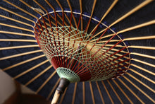 将图片加载到图库查看器,日傘【二重張 紺×渦巻き】 - 和傘CASA