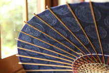 将图片加载到图库查看器,日傘【二重張 紺×渦巻き】 - 和傘CASA