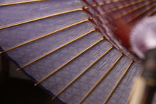 画像をギャラリービューアに読み込む, 日傘【ラベンダー×保木工房 透かし文様】