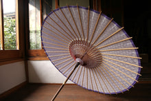 画像をギャラリービューアに読み込む, 日傘【ラベンダー×保木工房 透かし文様】