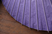 画像をギャラリービューアに読み込む, 日傘【ラベンダー×保木工房 透かし文様】