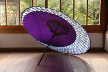 画像をギャラリービューアに読み込む, 蛇の目傘【月奴 紫×あじさい】