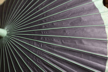 画像をギャラリービューアに読み込む, 日傘【網代軒奴 紫黒×かすみ染め(グリーン)】