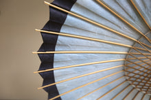 画像をギャラリービューアに読み込む, 日傘【網代軒奴 かすみ染め(ブルー)×紫黒】