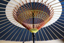 画像をギャラリービューアに読み込む, 蛇の目傘【中張 群青×胡粉】