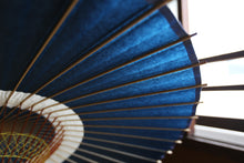 画像をギャラリービューアに読み込む, 蛇の目傘【中張 群青×胡粉】