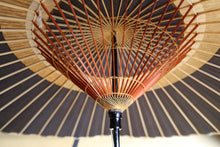 将图片加载到图库查看器,蛇の目傘【中張 紫黒×柿渋】 - 和傘CASA