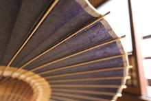 将图片加载到图库查看器,蛇の目傘【中張 紫黒×柿渋】 - 和傘CASA