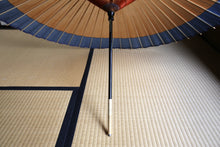 画像をギャラリービューアに読み込む, 蛇の目傘【軒奴 柿渋×空色】