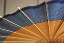 画像をギャラリービューアに読み込む, 蛇の目傘【軒奴 柿渋×空色】