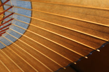 画像をギャラリービューアに読み込む, 蛇の目傘【中張 柿渋染(黒柿)×空色】