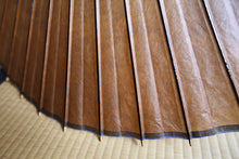 画像をギャラリービューアに読み込む, 蛇の目傘【柿渋染(黒柿)】(ブルー)