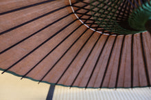 画像をギャラリービューアに読み込む, 日傘【二重張 薄墨×柿渋鉄】(軒緑)