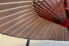 画像をギャラリービューアに読み込む, 日傘【二重張 薄墨×柿渋鉄】(軒黒) - 和傘CASA