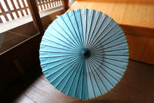 画像をギャラリービューアに読み込む, 日傘【水色×水色】