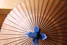 画像をギャラリービューアに読み込む, 蛇の目傘【柿渋染】(ブルー)(女竹)