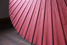 画像をギャラリービューアに読み込む, 日傘【桃色】(木柄カシュ―漆)