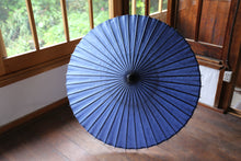 画像をギャラリービューアに読み込む, 日傘【空色】(木柄カシュ―漆) - 和傘CASA