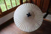 画像をギャラリービューアに読み込む, 蛇の目傘【胡粉(軒水色)】