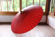 画像をギャラリービューアに読み込む, 蛇の目傘【赤】