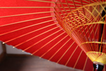 画像をギャラリービューアに読み込む, 蛇の目傘【赤】