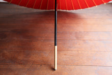 画像をギャラリービューアに読み込む, 蛇の目傘【赤】