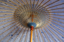 画像をギャラリービューアに読み込む, 日傘【二重張 紺×大穴落水】 - 和傘CASA