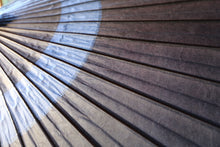 画像をギャラリービューアに読み込む, 蛇の目傘【中張 紫黒×空色】