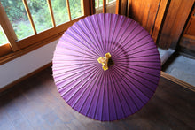 画像をギャラリービューアに読み込む, 蛇の目傘【紫】