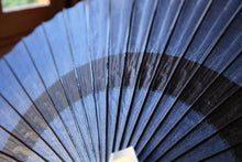 画像をギャラリービューアに読み込む, 蛇の目傘【中張 空色×紫黒】