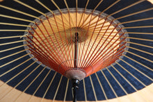 画像をギャラリービューアに読み込む, 蛇の目傘【助六 柿渋染×黒】